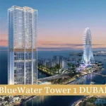 "BlueWater Bay Tower 1 Dubai exterior view with stunning architecture"