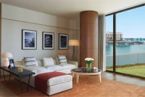 Luxurious Bvlgari Marina Loft interior design with elegant furniture and stunning views.