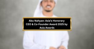 Asia’s Honorary CEO & Co-Founder Award 2025